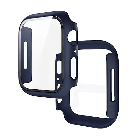 Θήκη για Apple Watch Ultra 2 Cover Tempered Glass (μπλε)