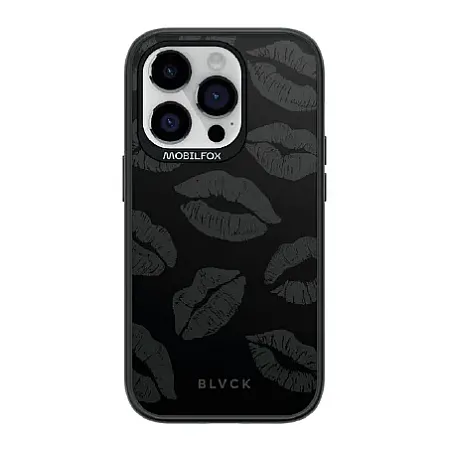 Θήκη για iPhone 15 Pro Mobilfox Dark Lips Full-Shock (μαύρο)