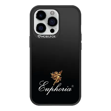 Θήκη για iPhone 14 Pro Max Mobilfox  Euphoria Full-Shock (μαύρο)