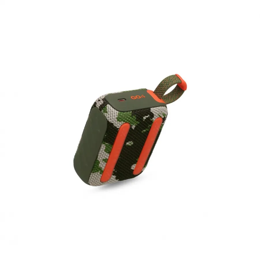 JBL Go 4 Αδιάβροχο Ηχείο Bluetooth 4.2W με 7 ώρες Λειτουργίας (Squad)