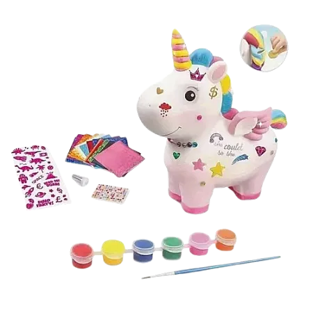 DIY Κουμπαράς – Μονόκερος με Βαφή