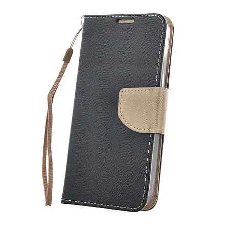 Θήκη για Xiaomi Poco C65 / Redmi 13C 4G / 5G Book Cover (Μαύρο - Χρυσό)