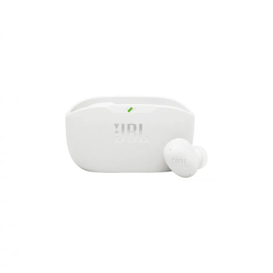 Ακουστικά Handsfree JBL Wave Buds 2 BT με ANC και Θήκη Φόρτισης (Άσπρο)
