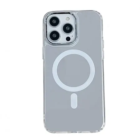 Θήκη για iPhone 16 Pro Max Mirror Silver Magsafe (Διάφανο)