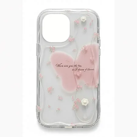 Θήκη για Xiaomi Redmi Note 15 Pro Butterfly Soft TPU με Strap Holder