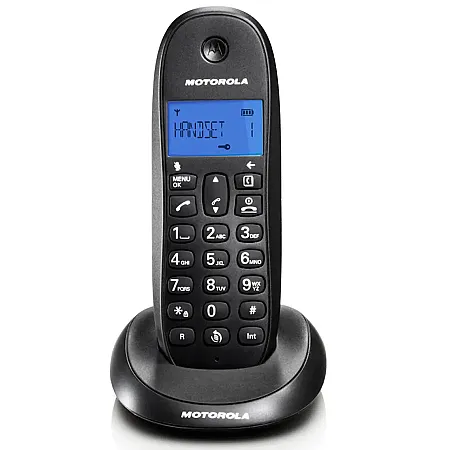 Ασύρματο Τηλέφωνο Motorola C1001CB (μαύρο)